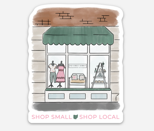2nd Street Market Sticker