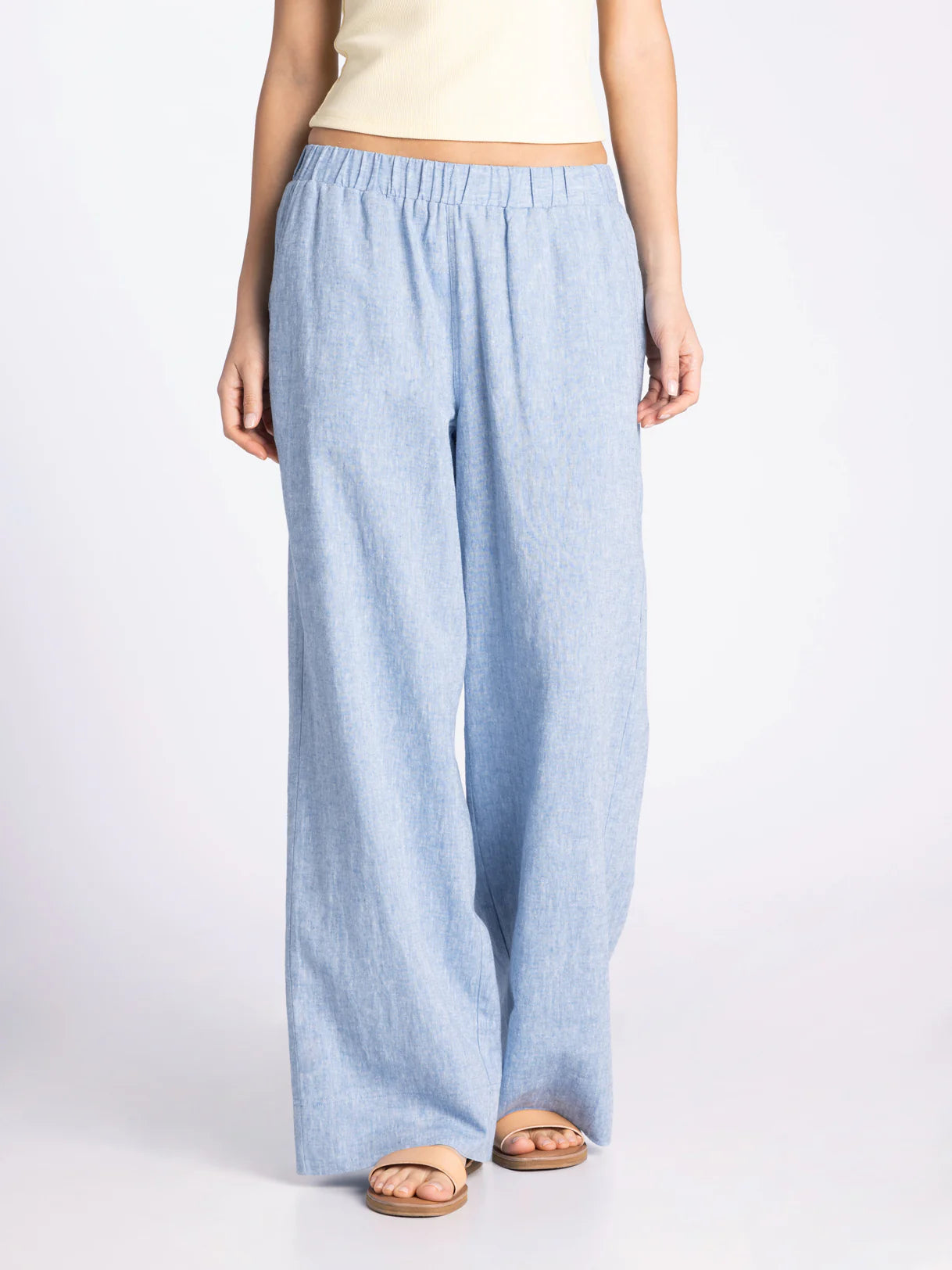 Marin Pants in Heather Blue