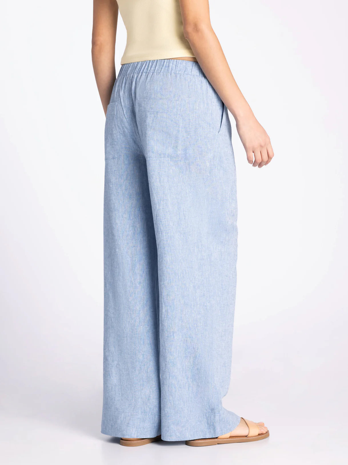 Marin Pants in Heather Blue