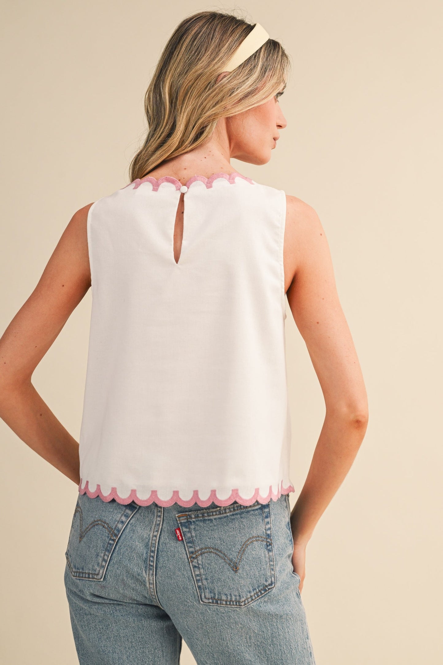 The Charlotte Floral Embroidered Top