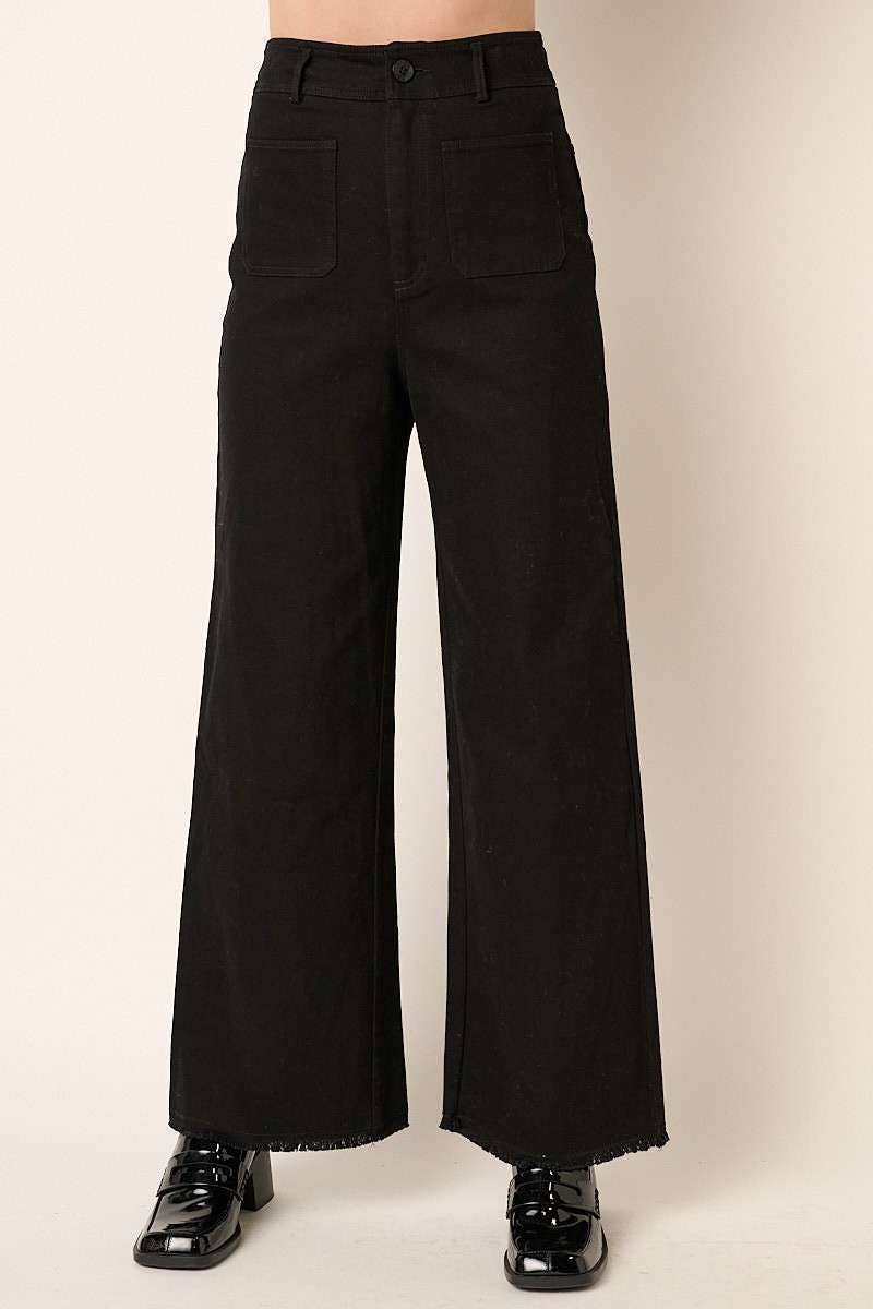 Wide Leg High Waist Pants