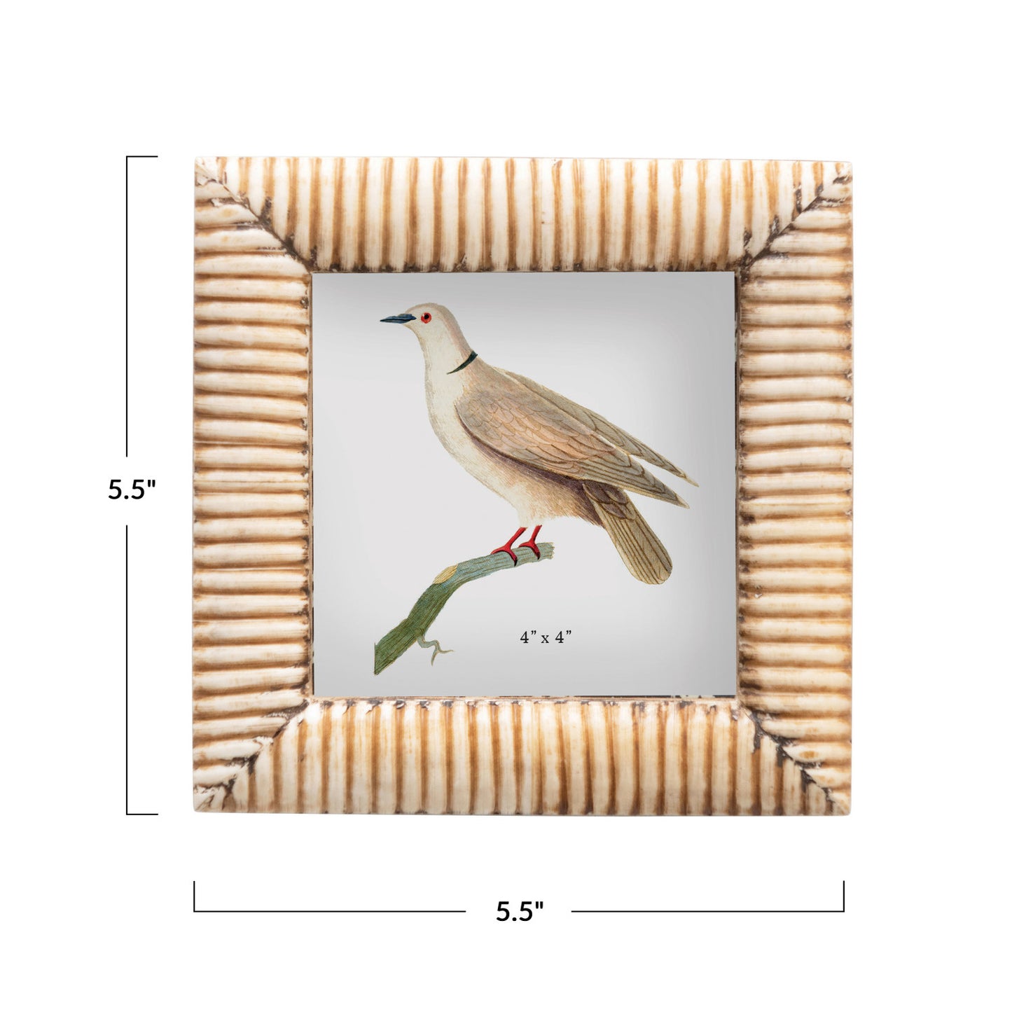 Hand Carved Photo Frame
