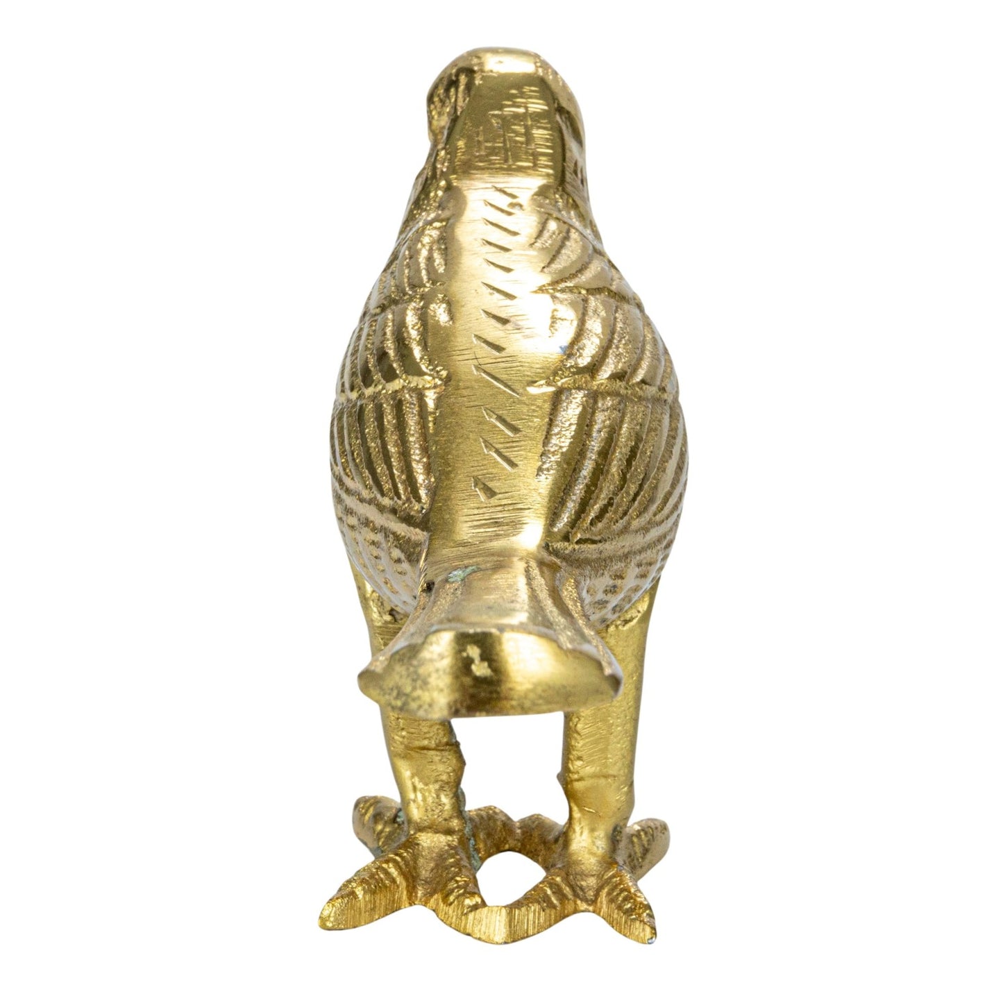 Cast Aluminum Bird in Gold