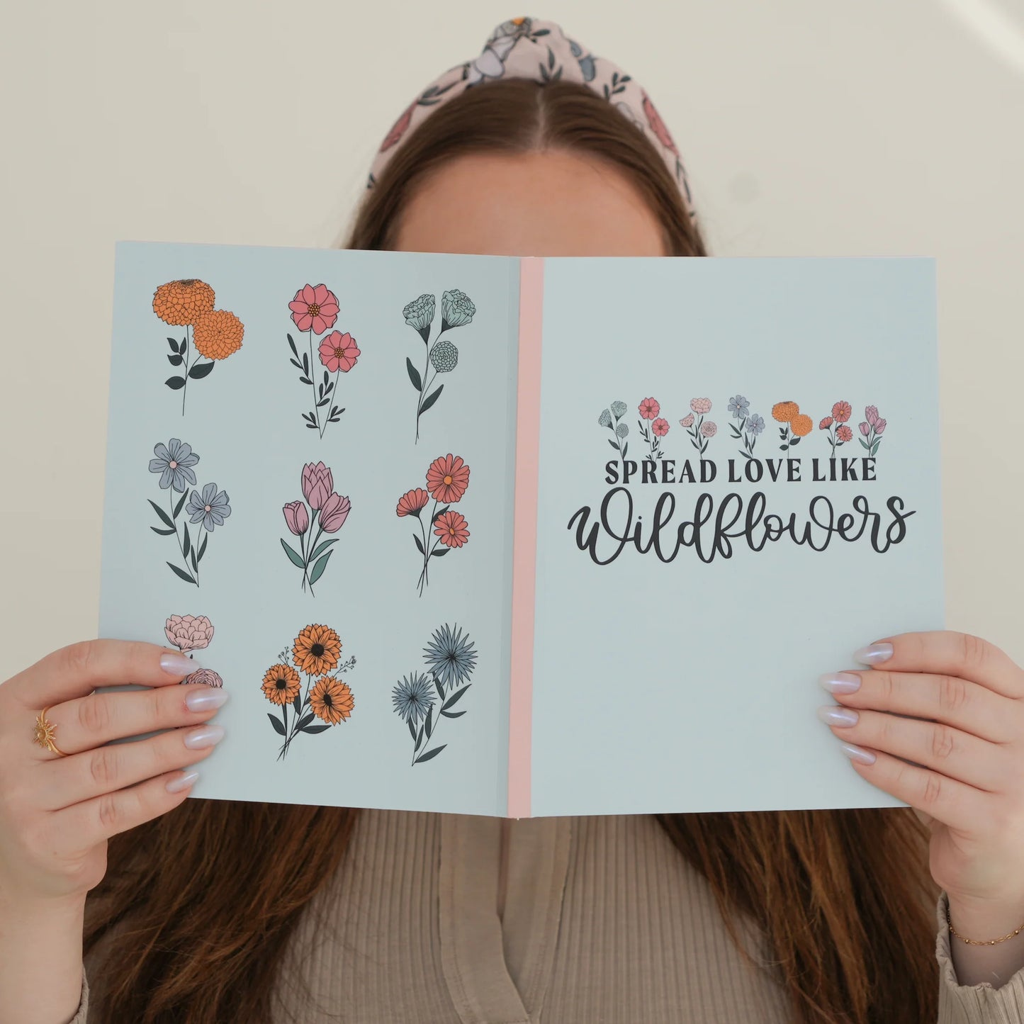 Wildflower Lined Notebook