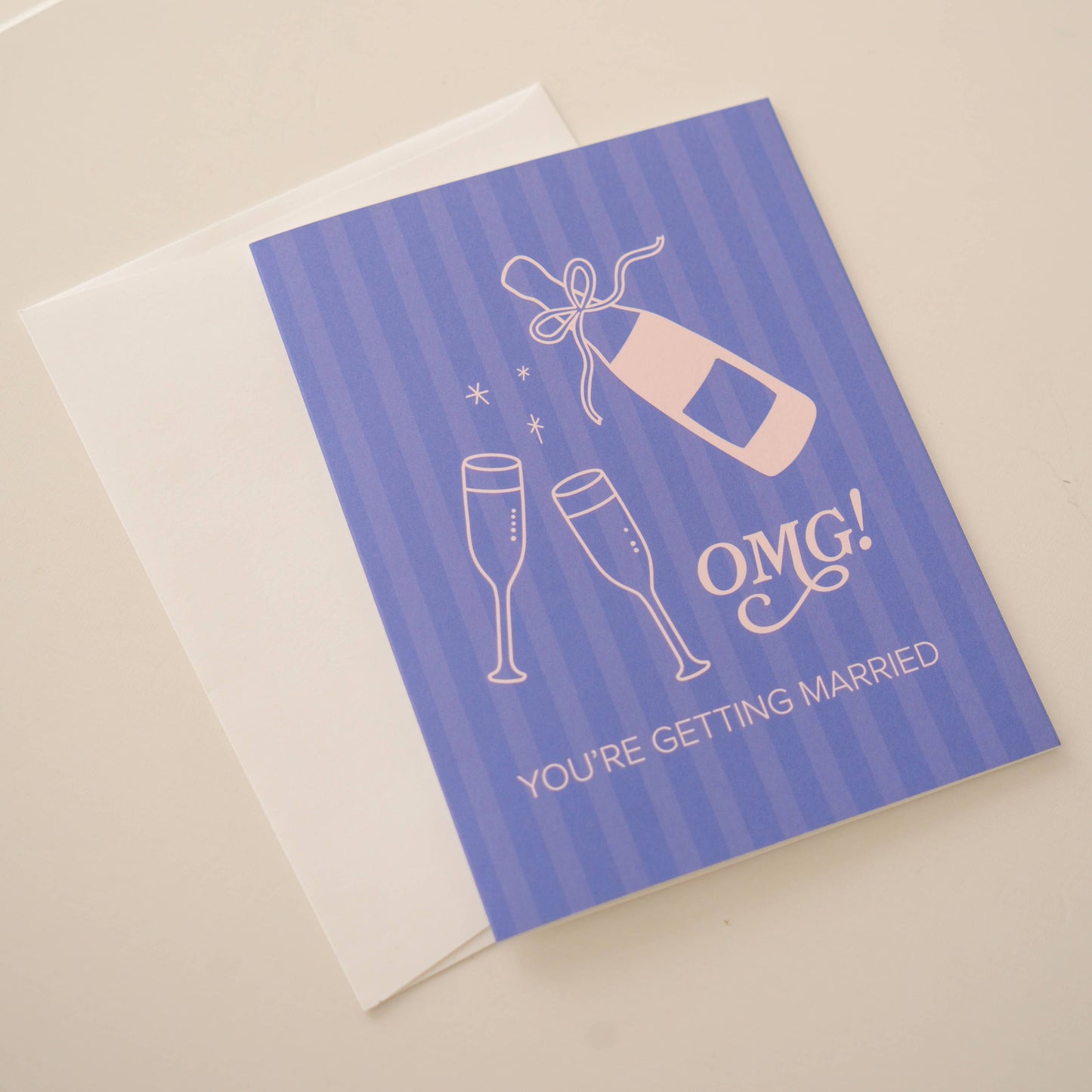 OMG! You're Getting Married Greeting Card