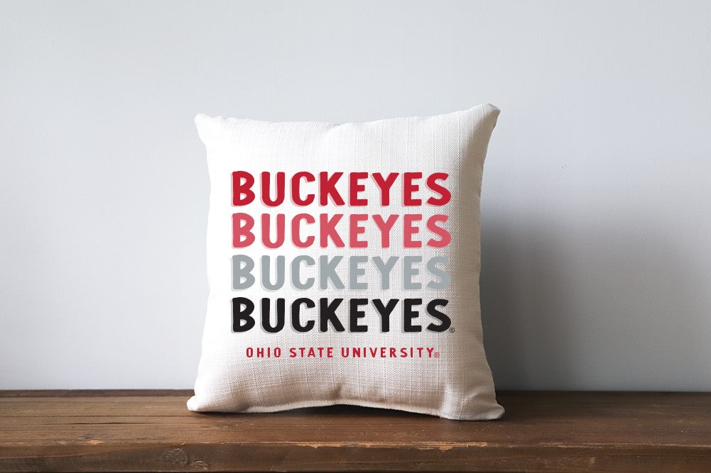 Ohio State Buckeyes Pillow