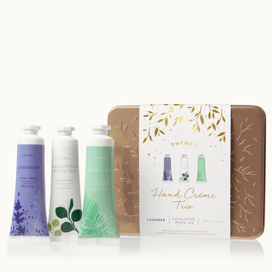 Lavender, Eucalyptus White Tea & Neroli Sol Hand Cream Trio