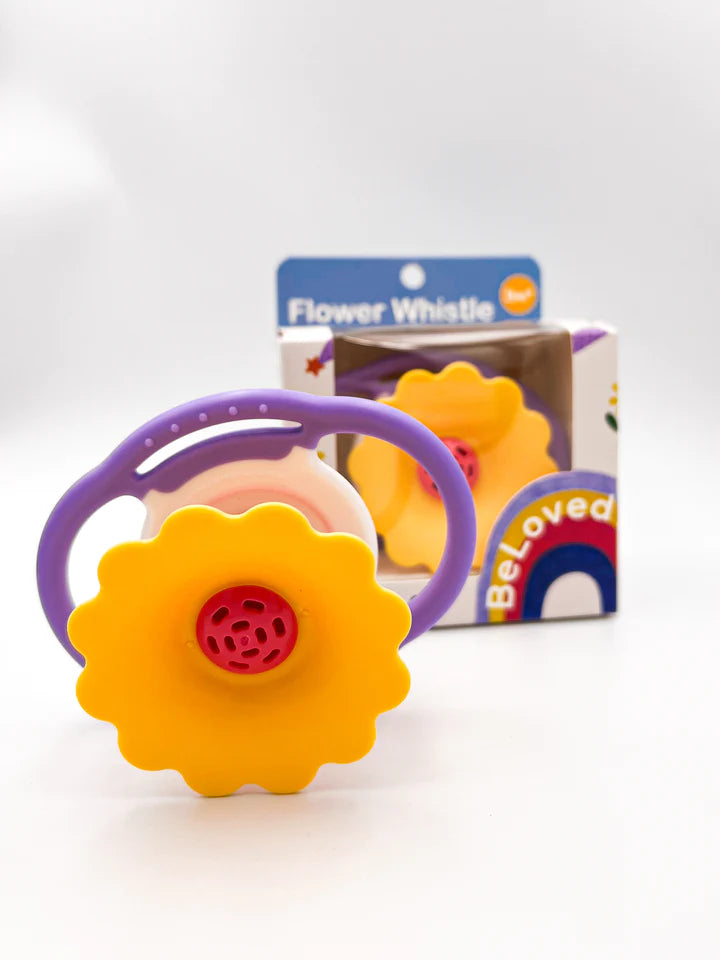 Flower Whistle Baby Toy