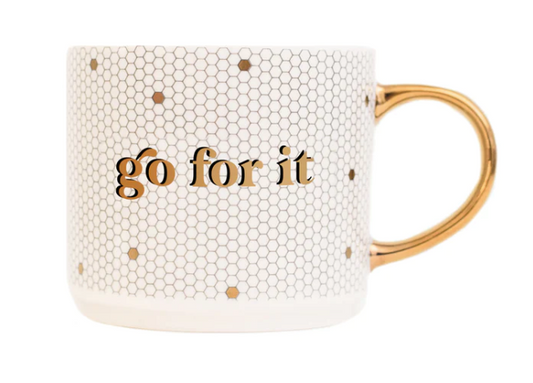 Go For It Tile Coffee Mug