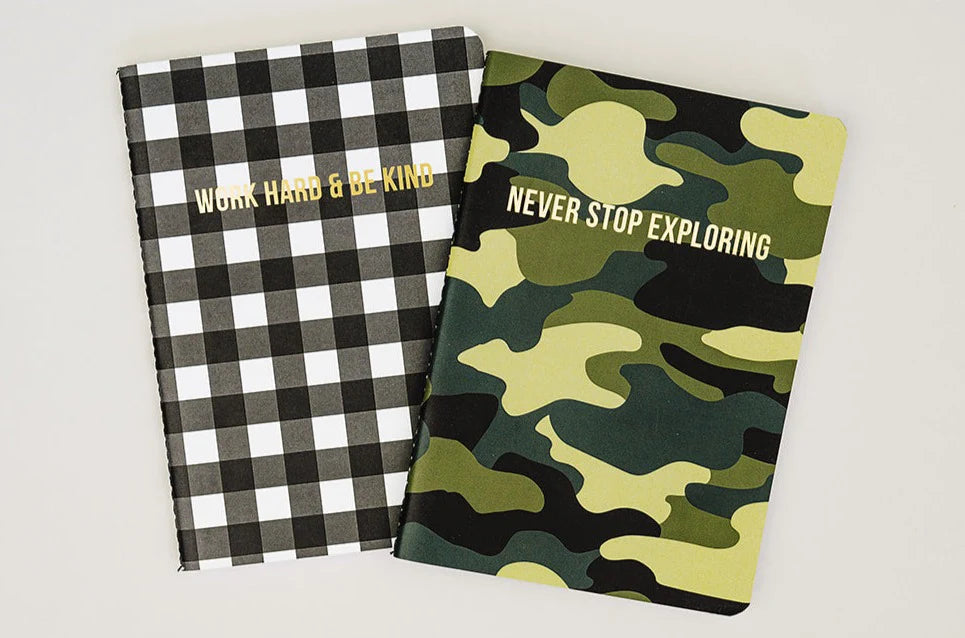 Never Stop Exploring Mini Notebook