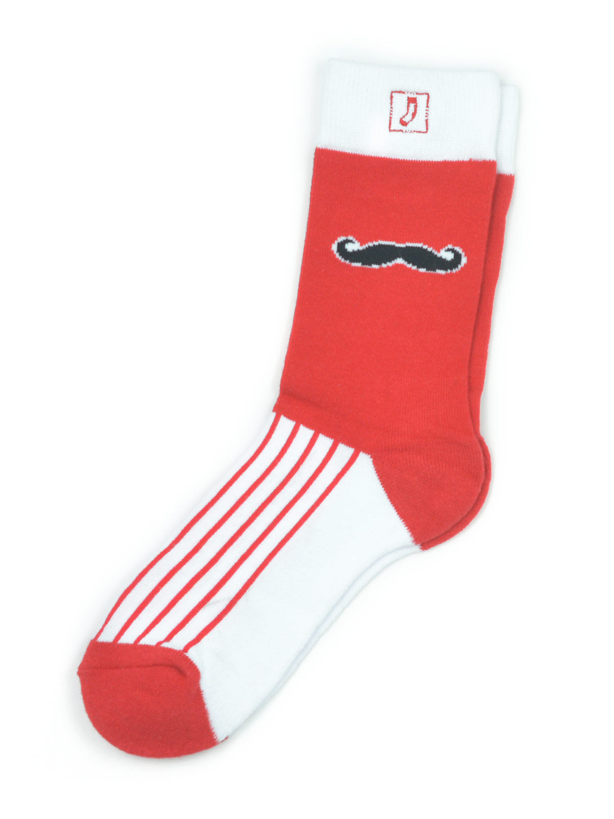 Cincinnati Mustache Socks