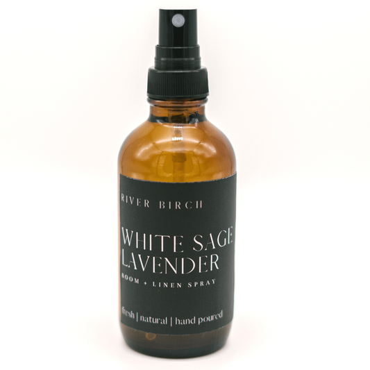 White Sage Lavender Room + Linen Spray